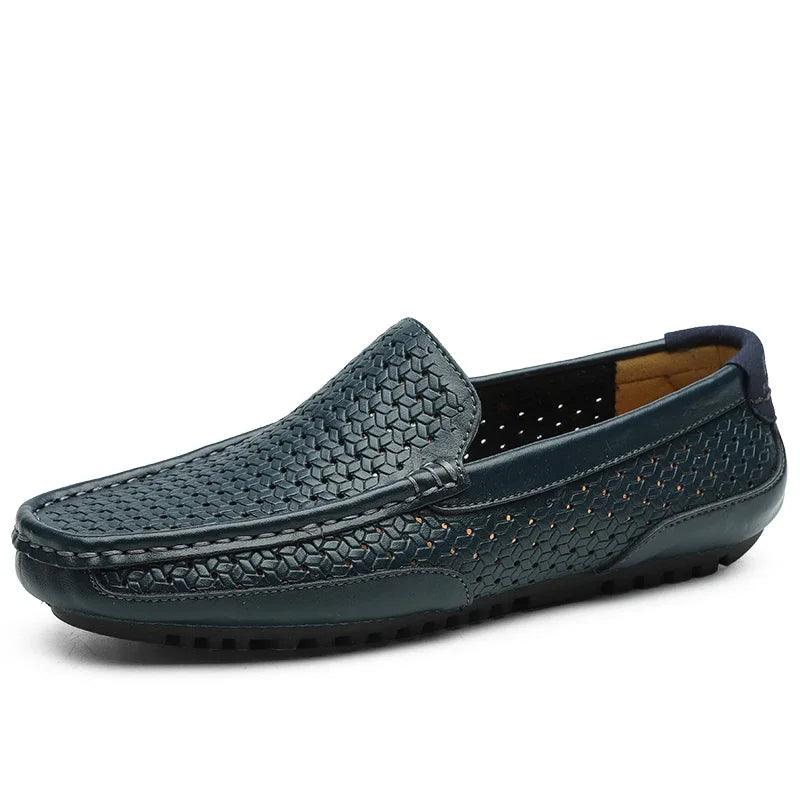 Solenizio Oxford-Leder-Loafer – Fayymont