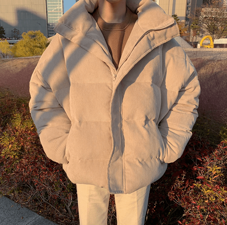 Corduroy Puffer Jacket – Fayymont