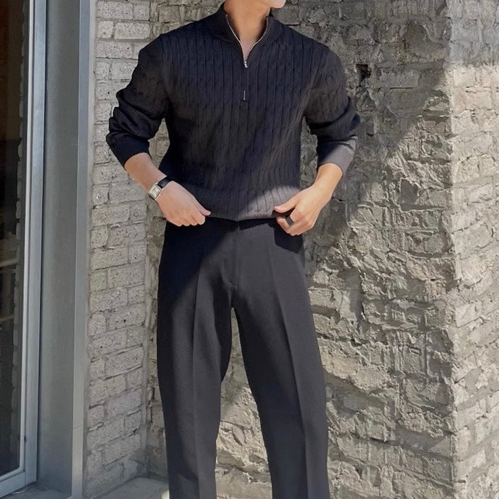 Half Zip Sweater - Fayymont Co