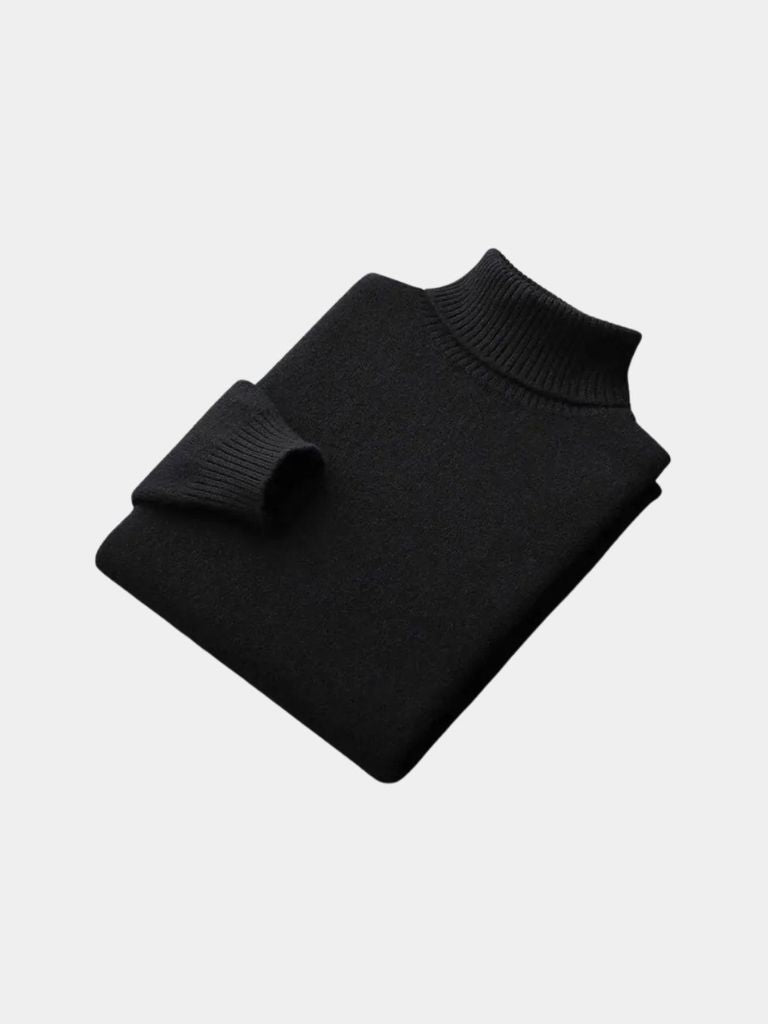 Rollkragenpullover aus 100 % Merinowolle – Fayymont Co – Fayymont