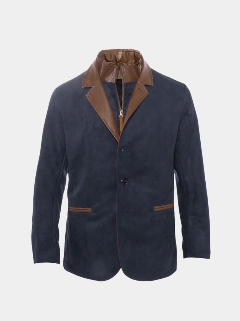 Lucien Autumn Suede Coat - Fayymont Co