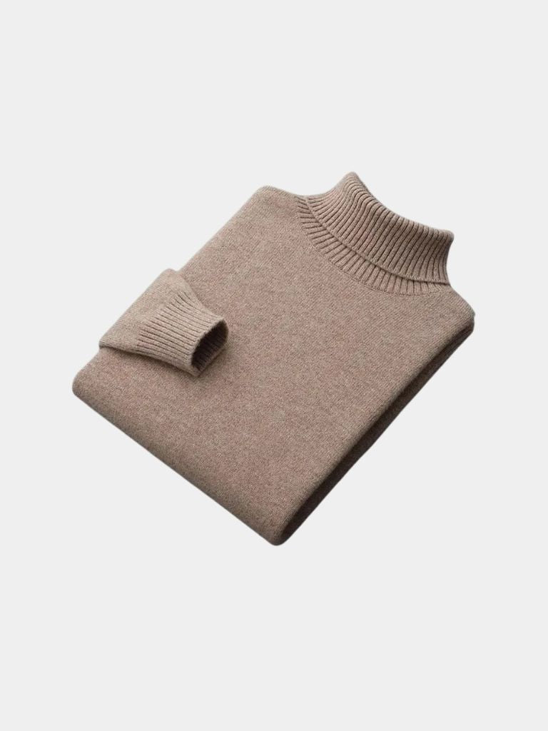 Rollkragenpullover aus 100 % Merinowolle – Fayymont Co – Fayymont