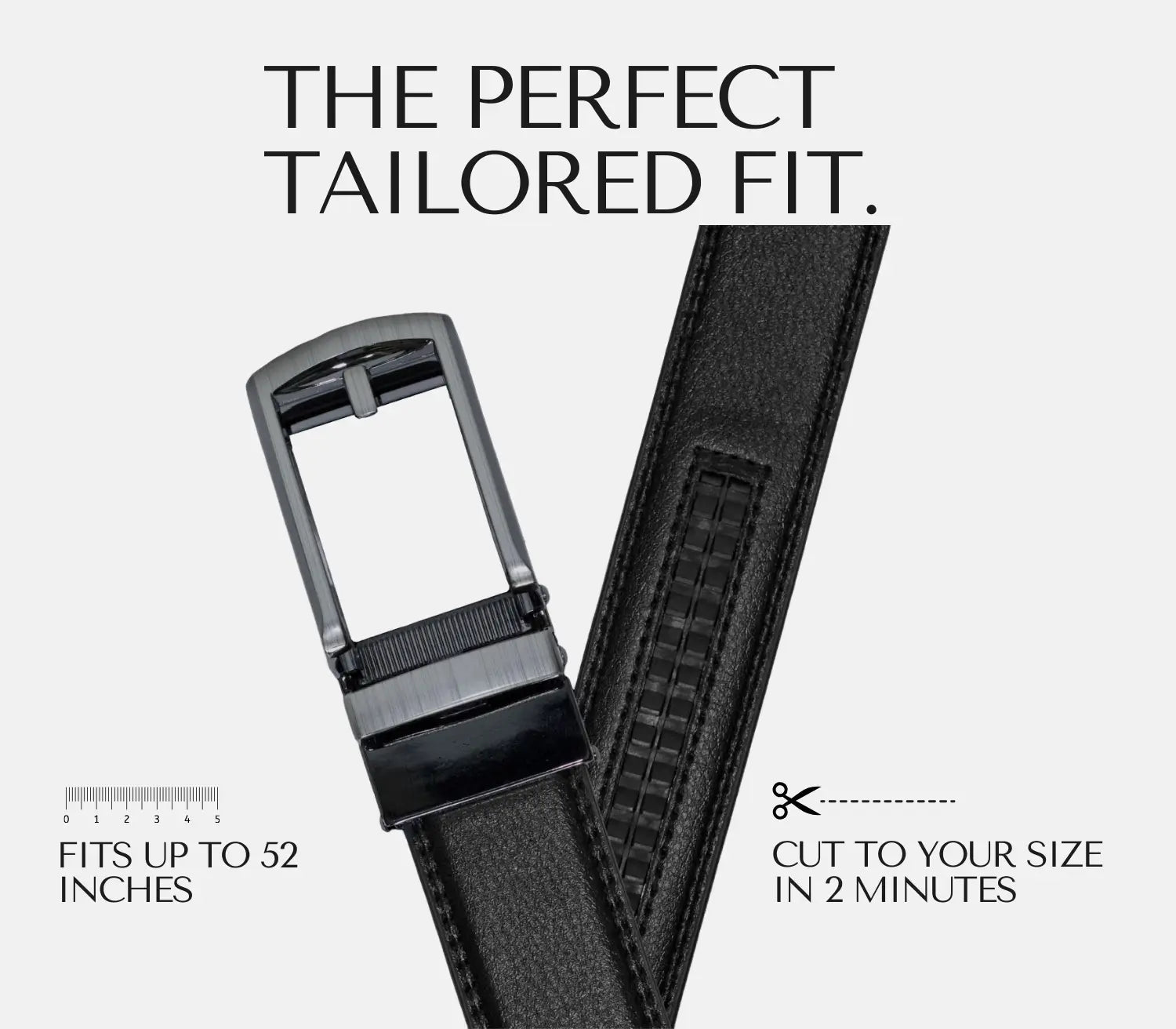 AutoFit Belt Executive | Self-Locking Buckle with Luxury Strap