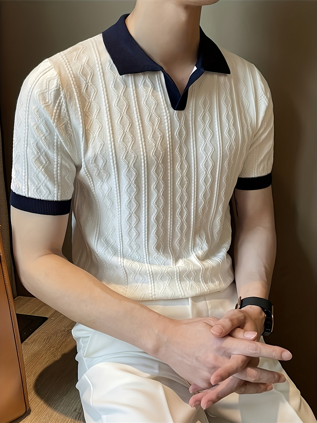 Elwood | Knit Polo Shirt – Old Money Shirts for Men