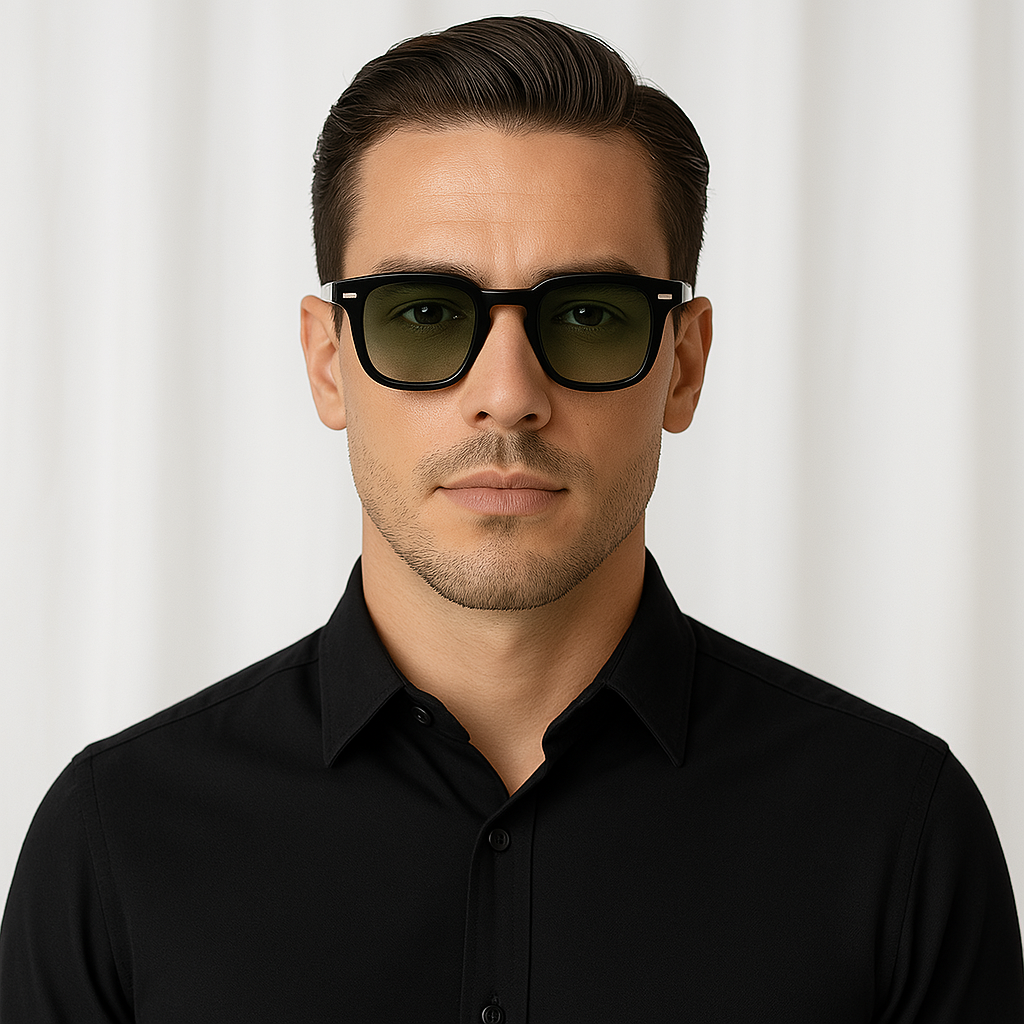 Summer Polygon Sunglasses – UV400 Protection for Men