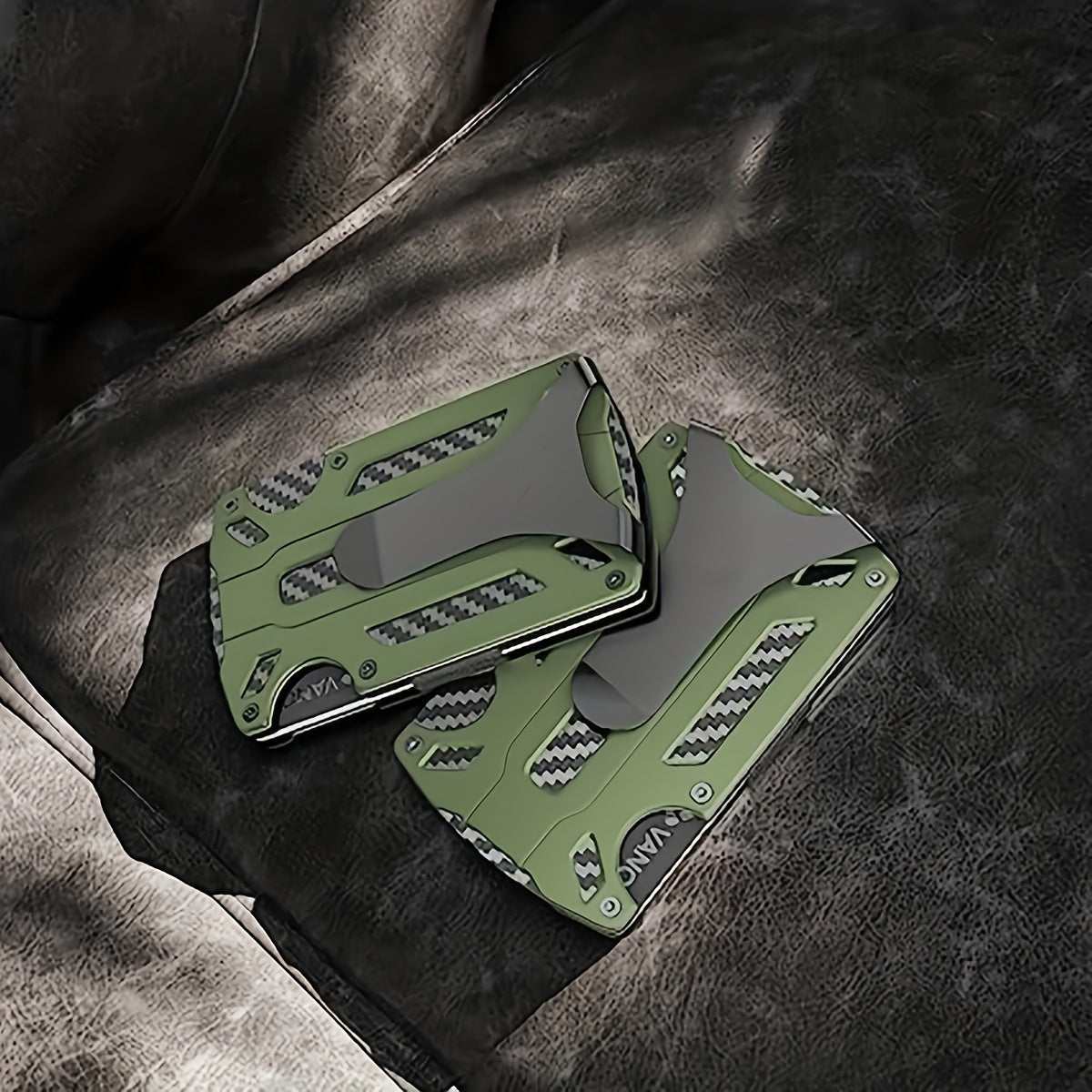 Ultra-Thin Aluminum Alloy RFID Blocking Card Holder Anti-Theft Men’s Wallet