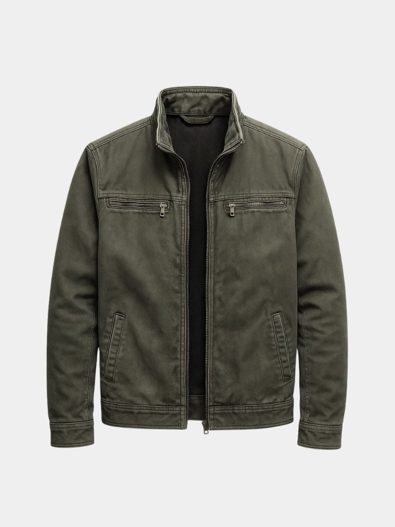 Valmont Vintage Olive Feldjacke – Fayymont Co – Fayymont