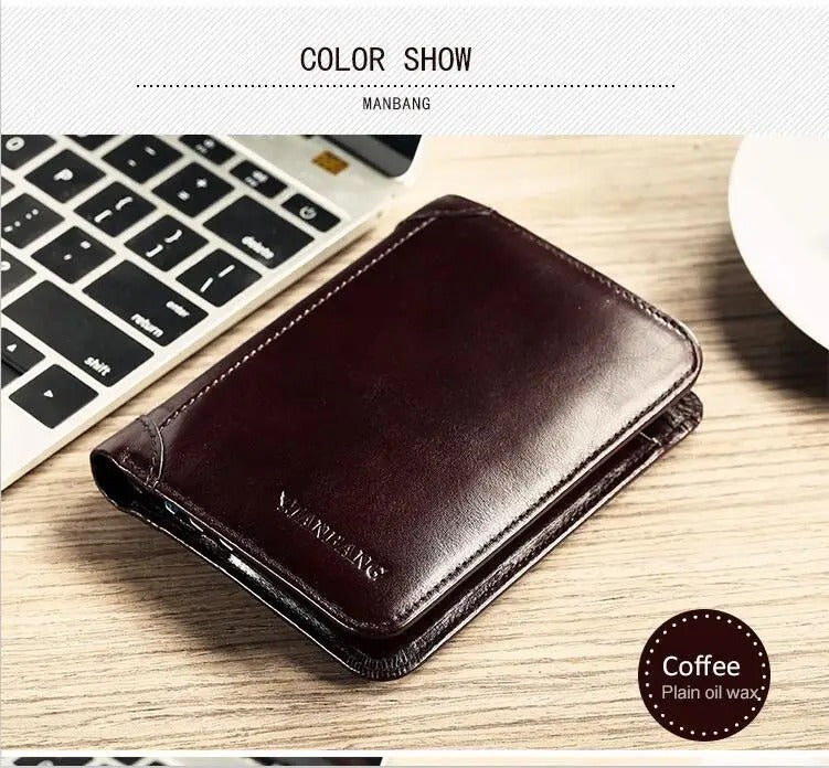 Genuine Leather Wallet for Men