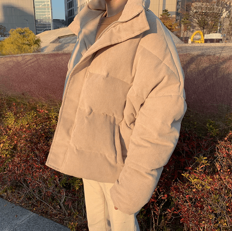 Corduroy Puffer Jacket – Fayymont