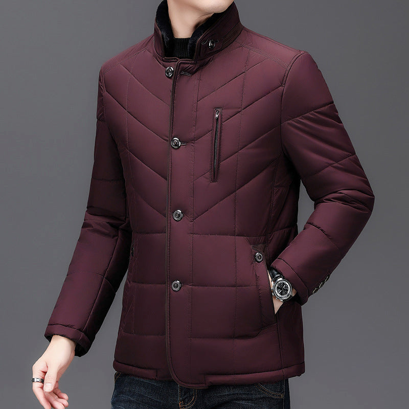 Men’s Quilted Insulated Winter Jacket