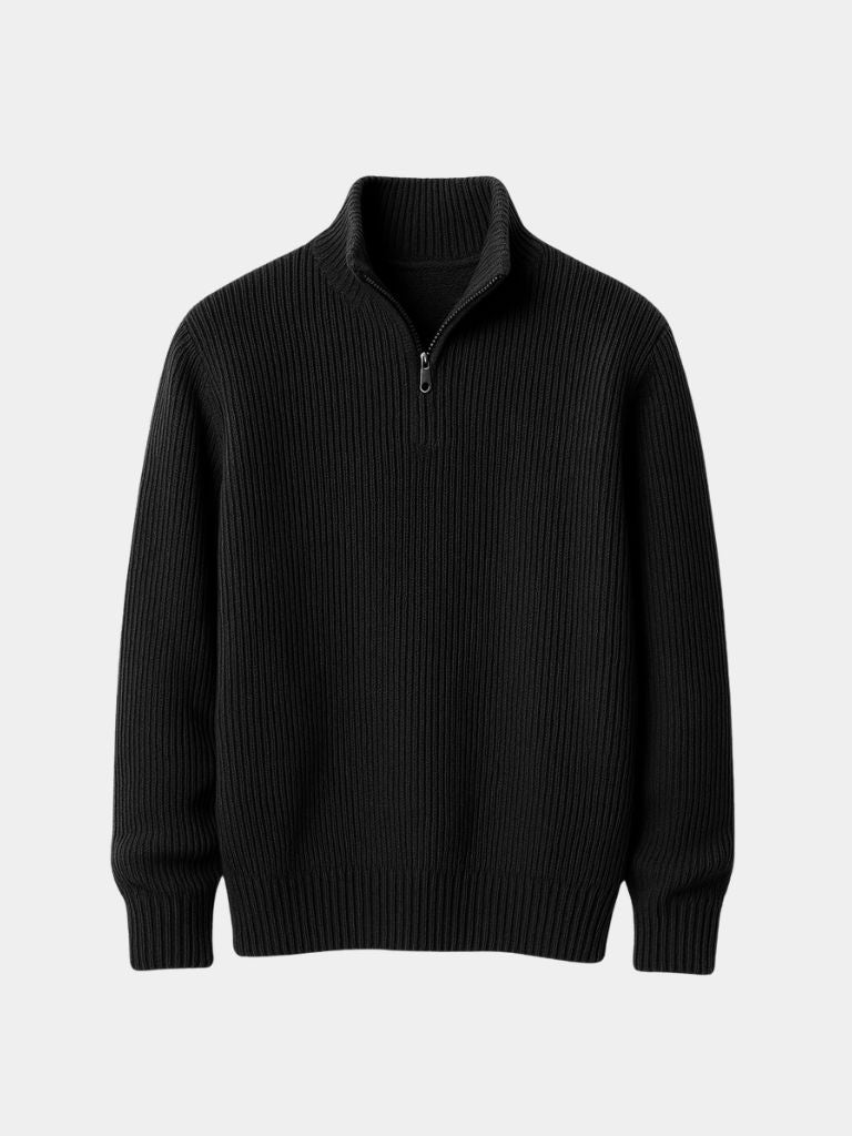 Classic Highland Quarter-Zip Sweater