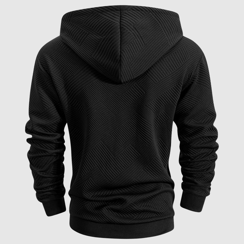 Titan Textured Pattern Hoodie