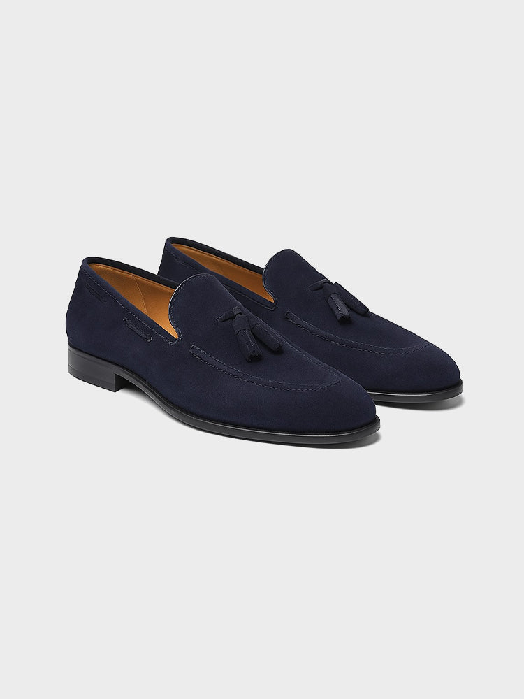 Tassel Wildleder-Slipper
