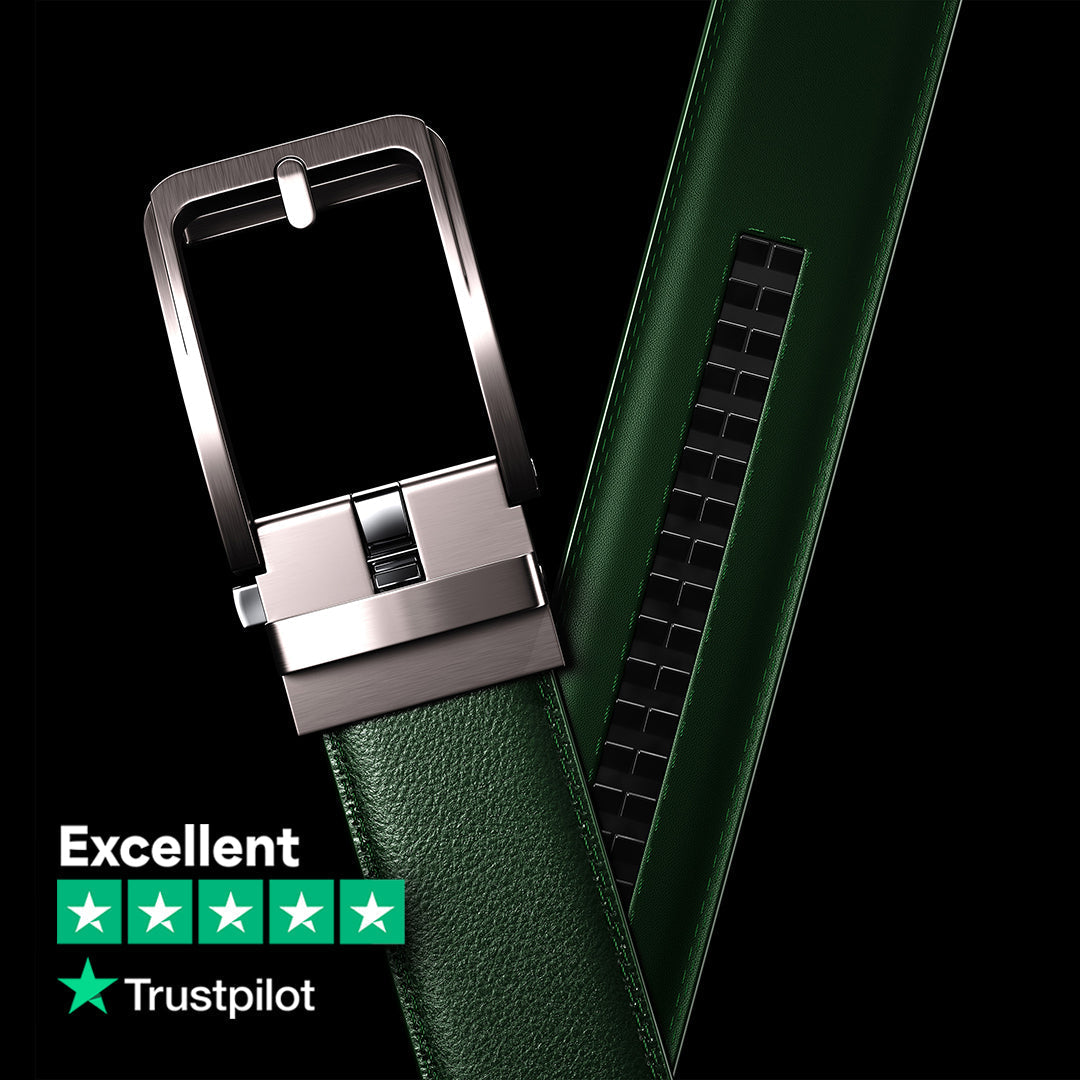 Fayymont Belt Twin Pack Verdant Edition | Auto-Ratchet + VaultLine™ RFID