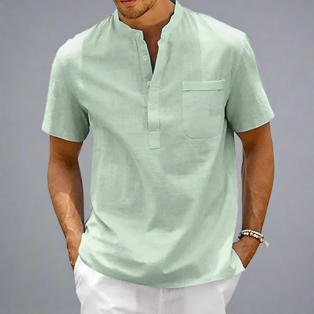 Fayymont | Men's Pure Linen Shirt