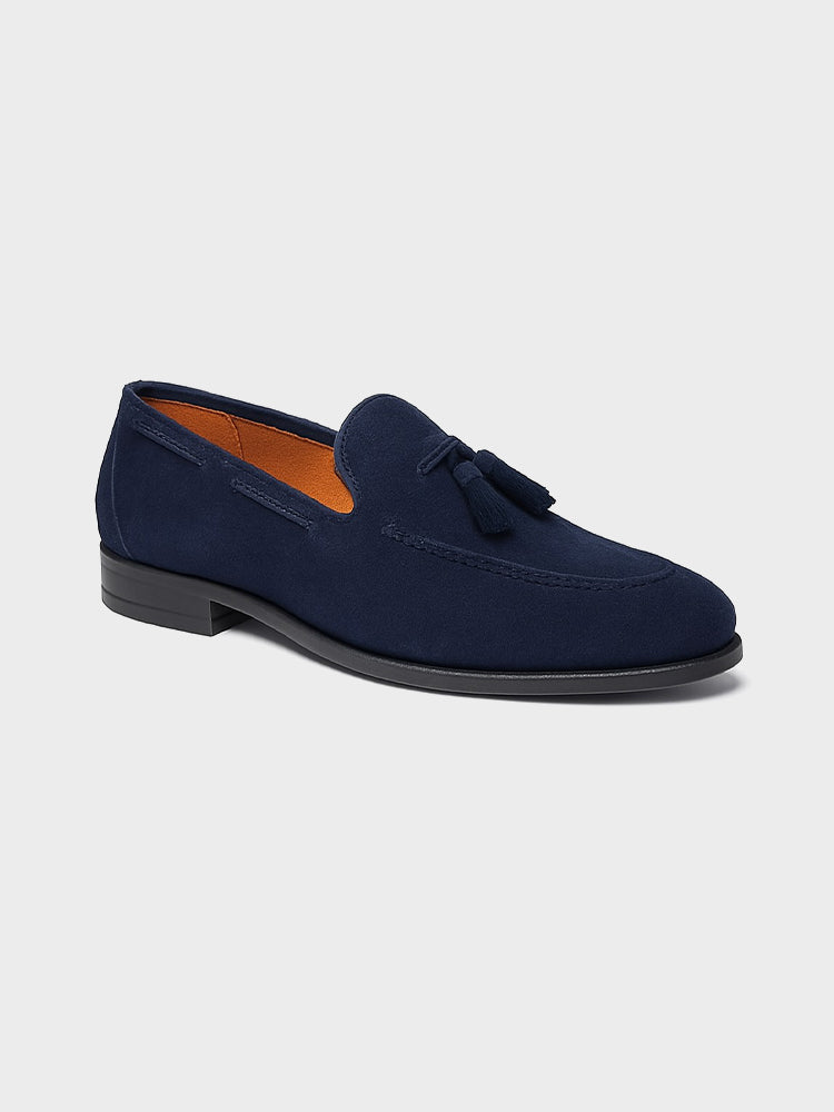 Tassel Wildleder-Slipper