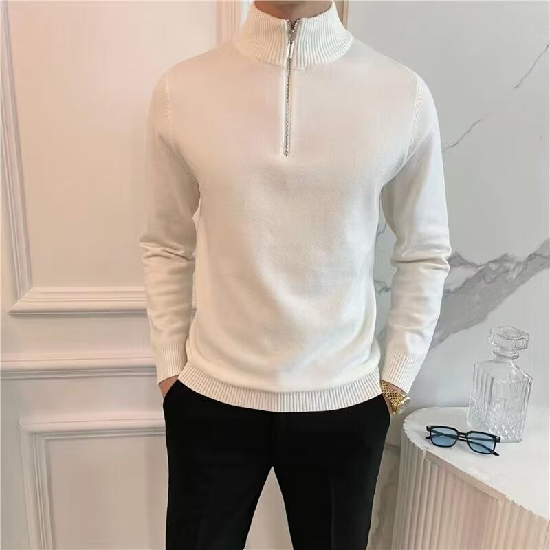 Vaduz Fine Quarter Zip Sweater