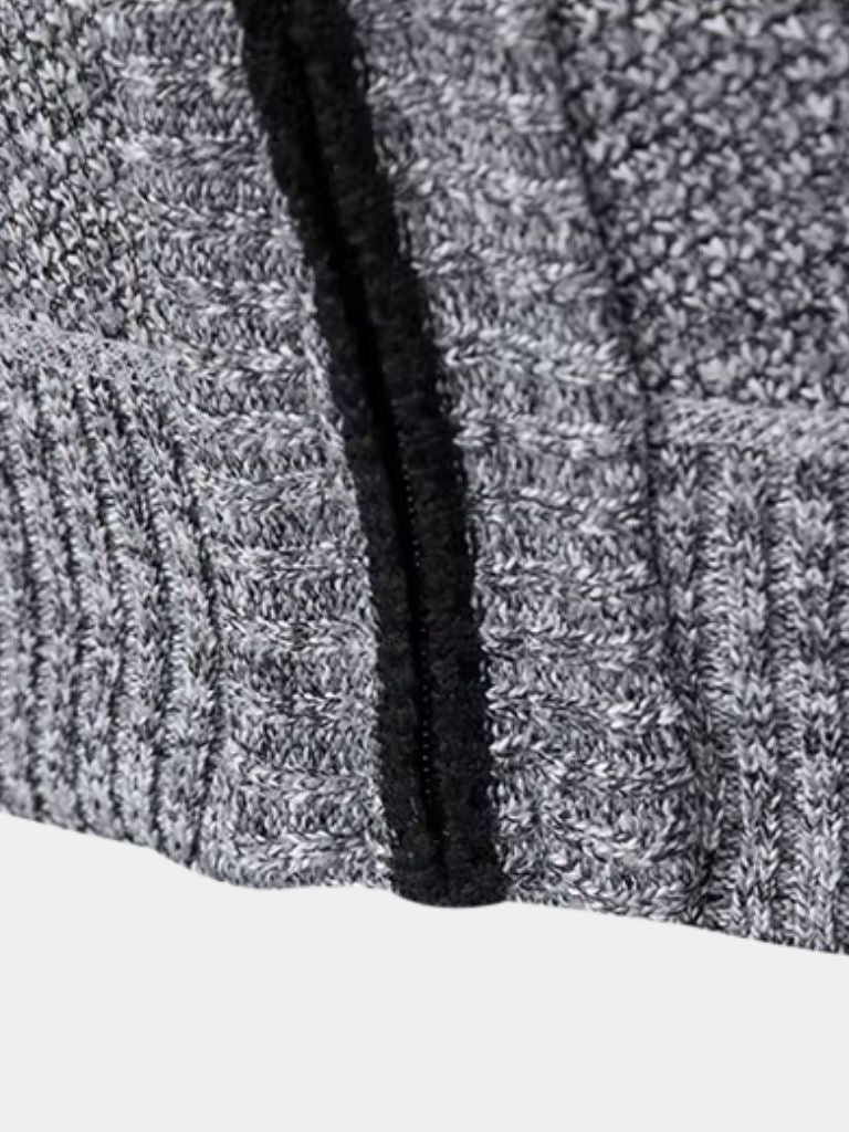 Elegante Strickweste mit durchgehendem Reißverschluss - Fayymont Co – Fayymont
