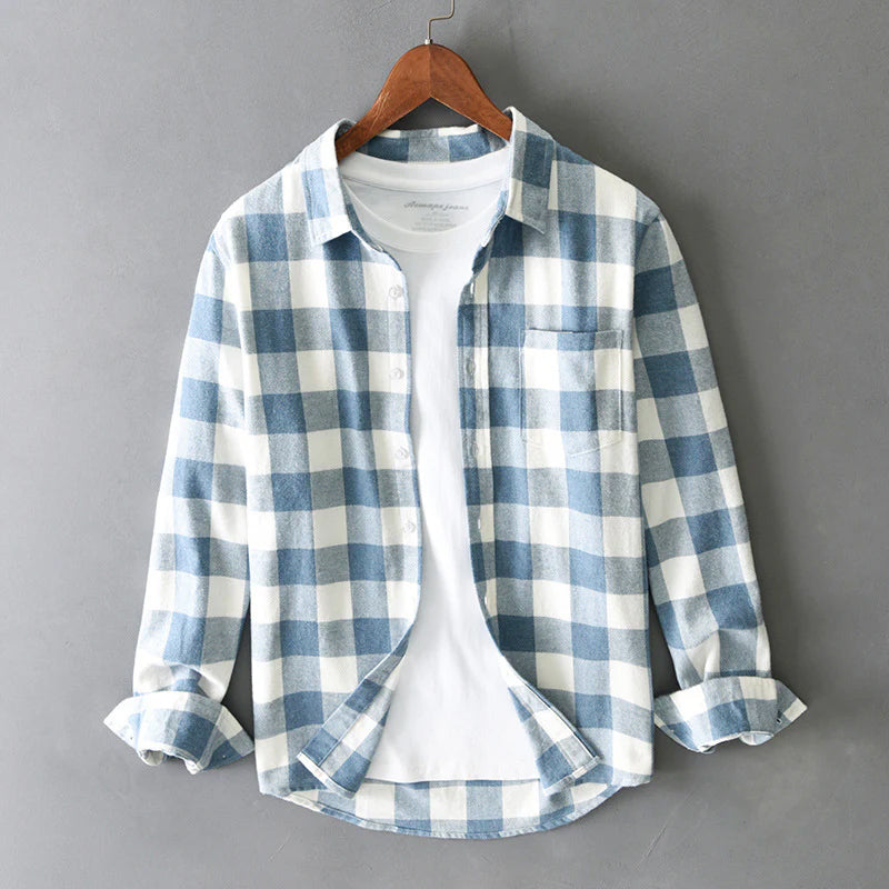 Classic Brushed Cotton Check Shirt