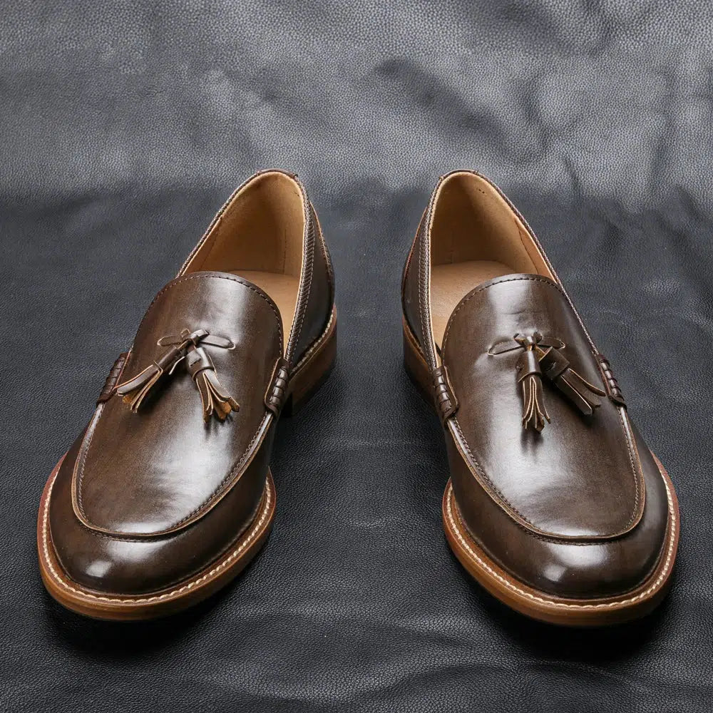 Italian luxury men loafers