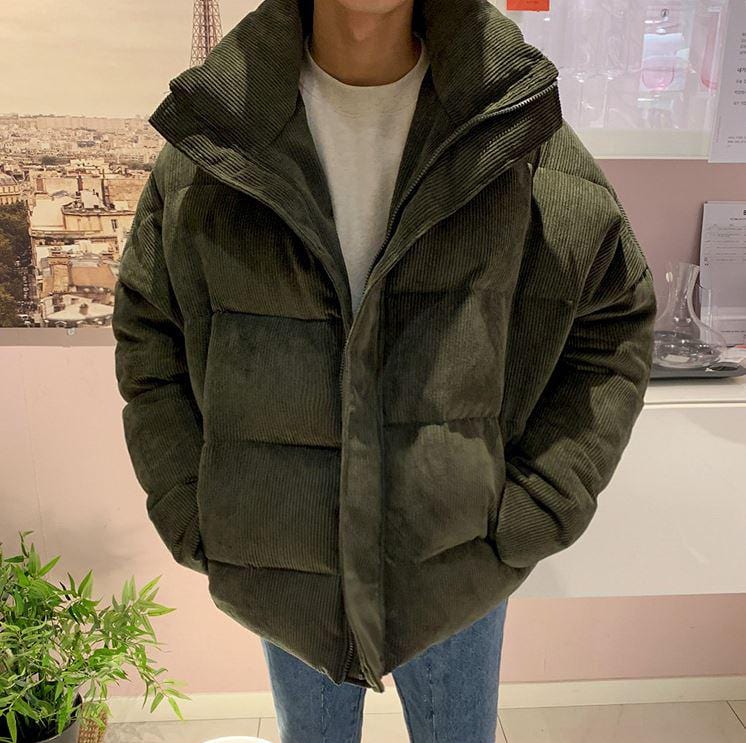 Corduroy Puffer Jacket – Fayymont