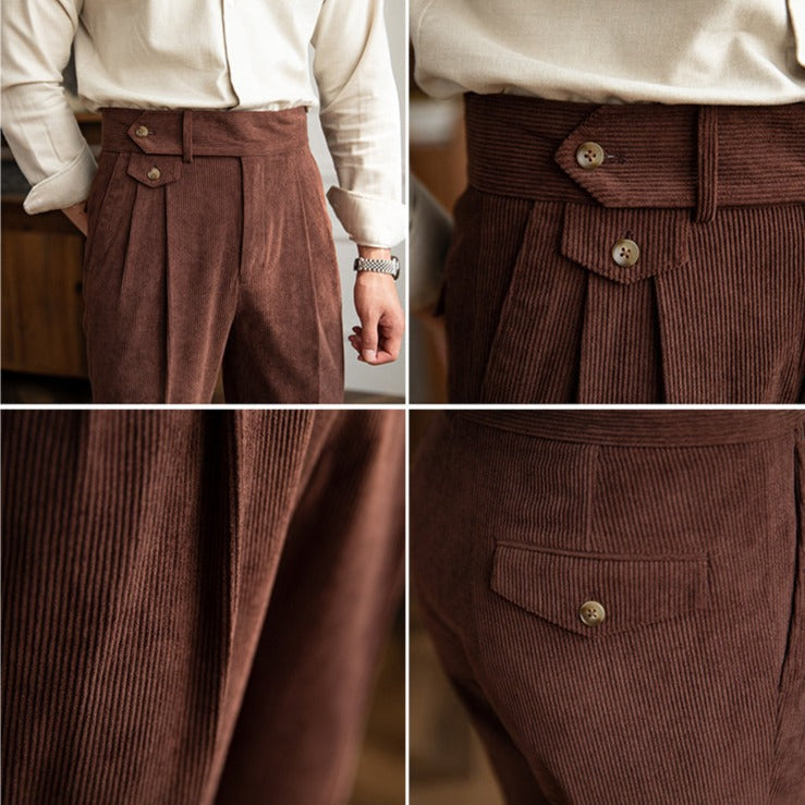 Cord-Faltenhose – Fayymont