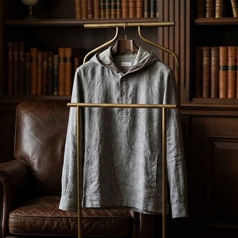 Aero Leinen-Kapuzenpullover – Fayymont