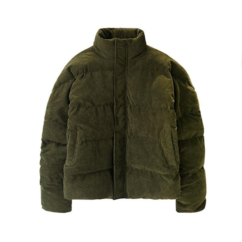 Corduroy Puffer Jacket – Fayymont