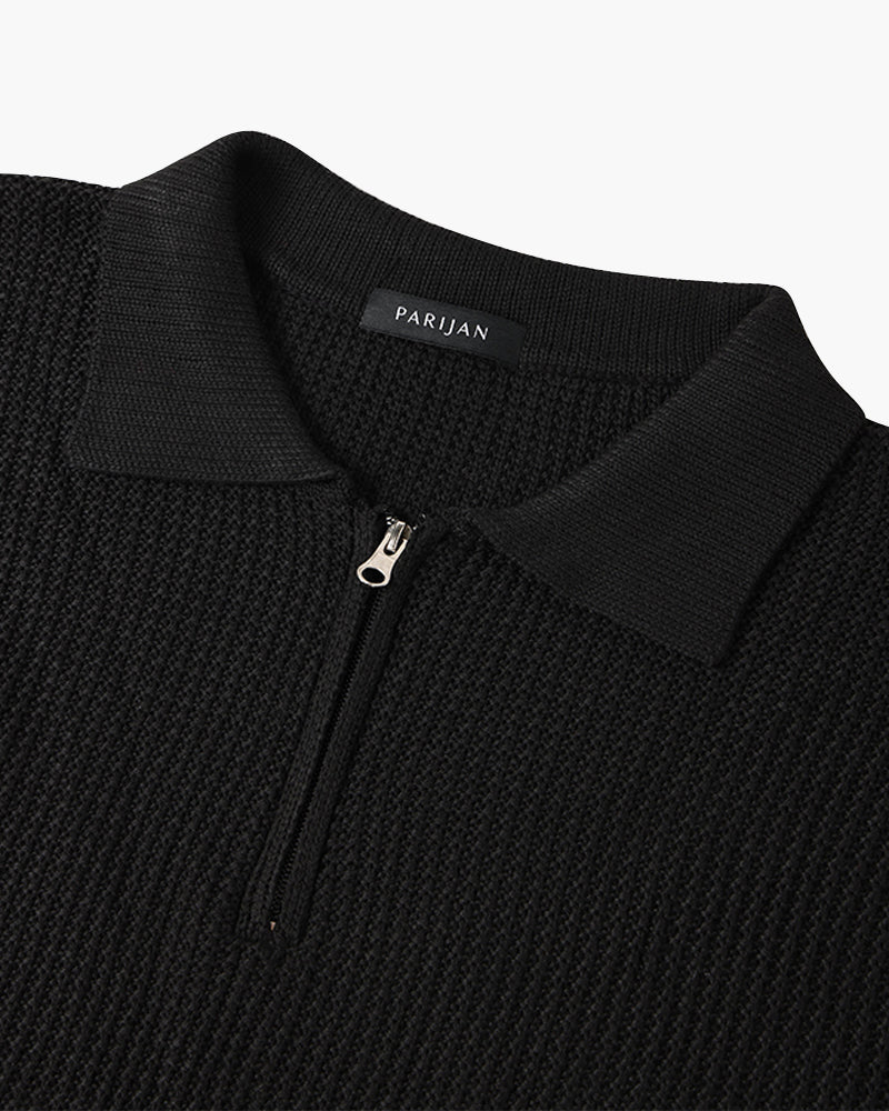 Baumwoll-Pullover mit Reißverschluss – Fayymont Co – Fayymont