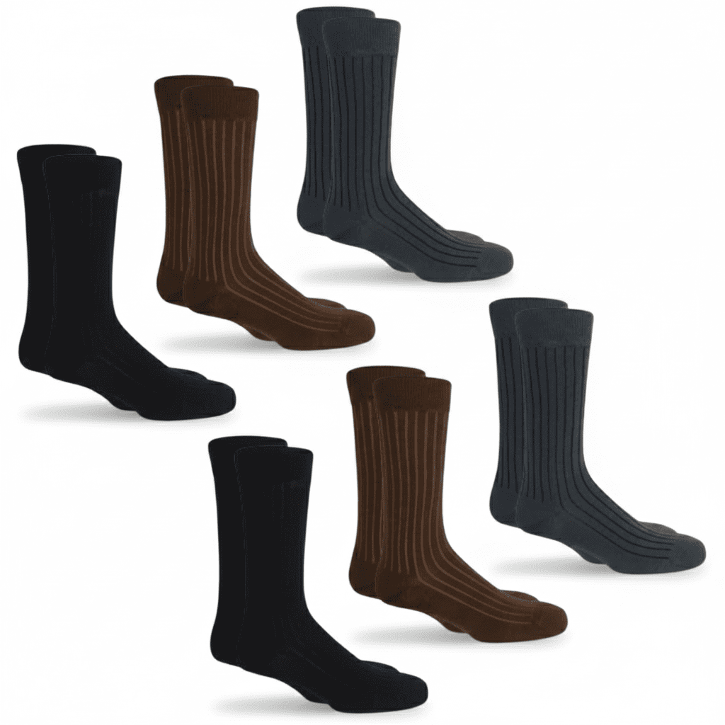 3 Pack Essential Men's Socks - Pima Cotton