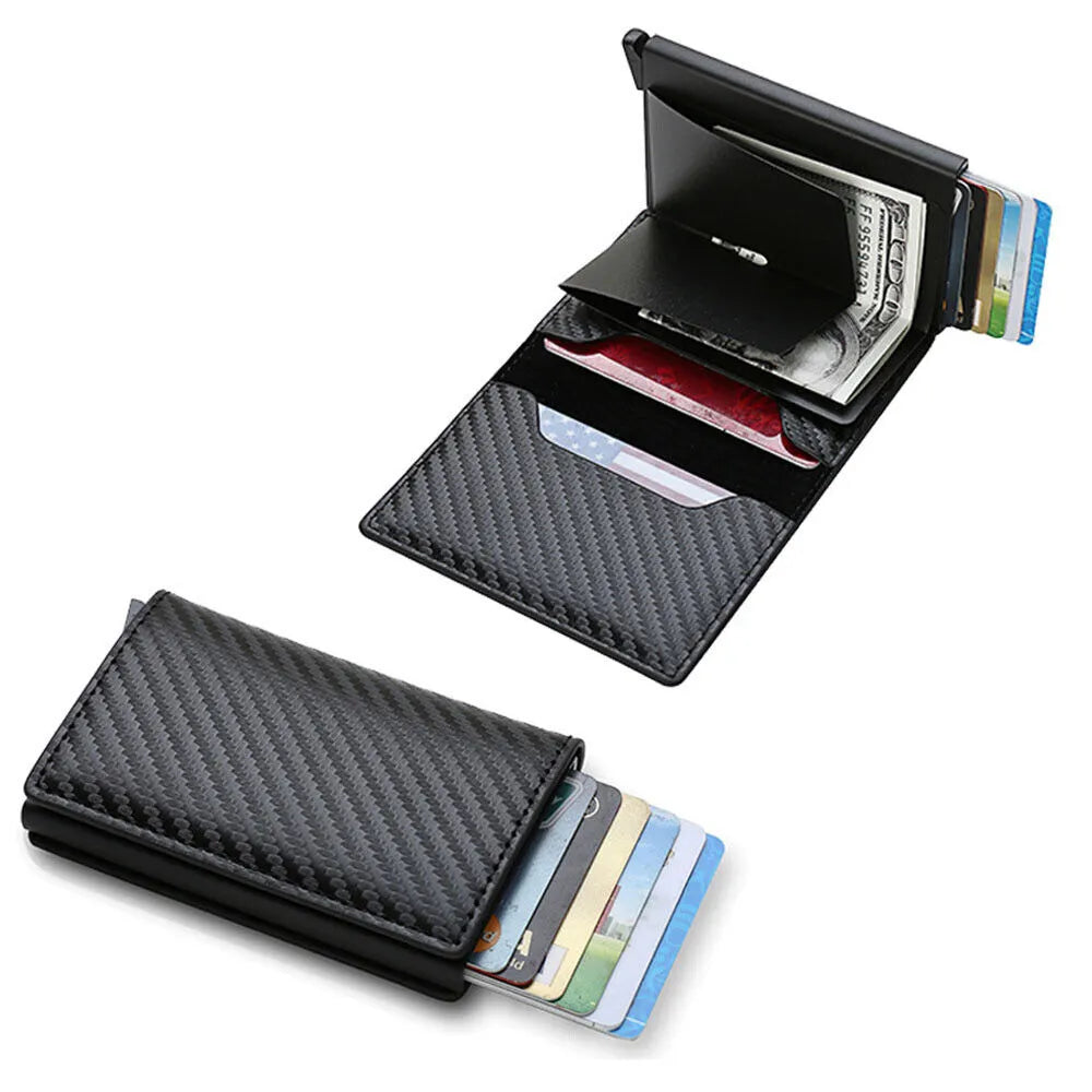 VaultLine RFID Duo – Dual Wallets + FREE Surprise Gift | Save 50%