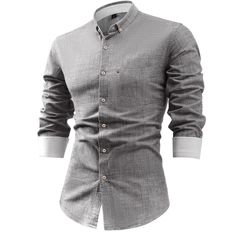 Linen Blend Shirt – Tailored Cut