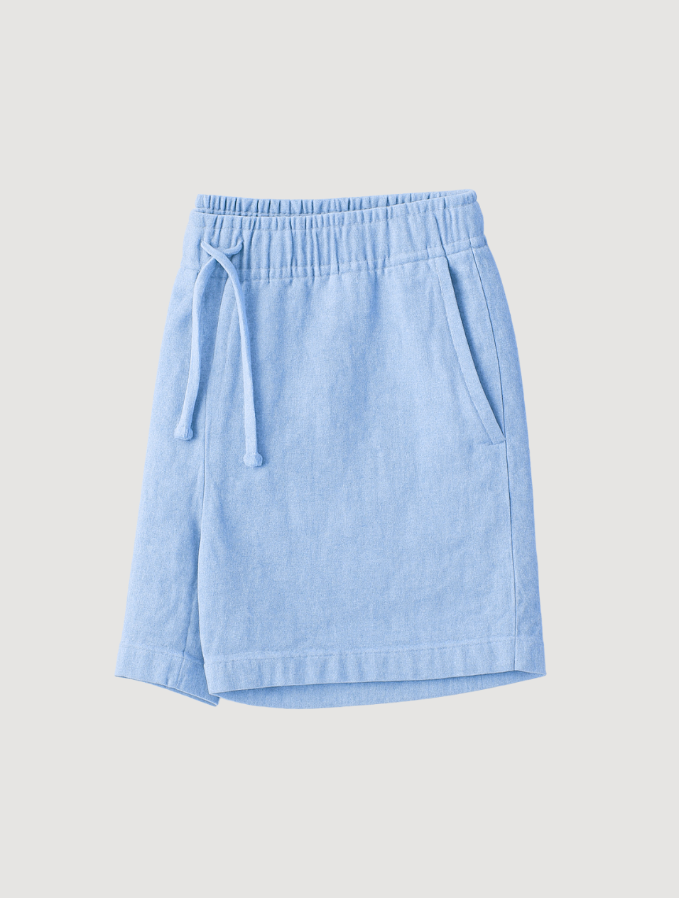 Ascott Linen Shorts – Blue