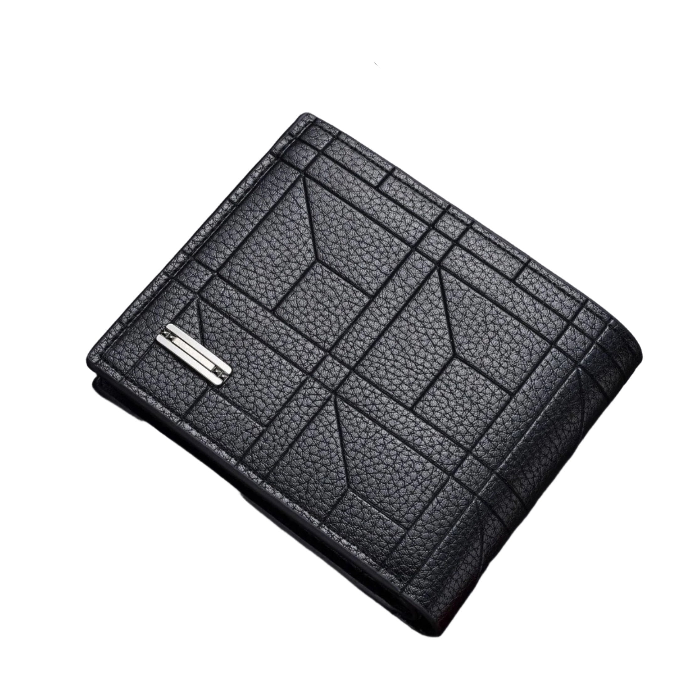 Men's PU Leather Wallet with Large Capacity & Multi-Card Slots Perfect Gift for Him