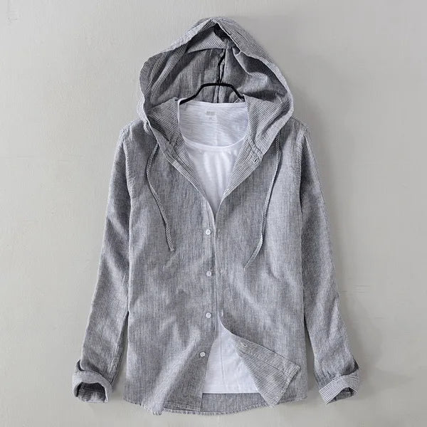 Aero Leinen-Kapuzenpullover – Fayymont