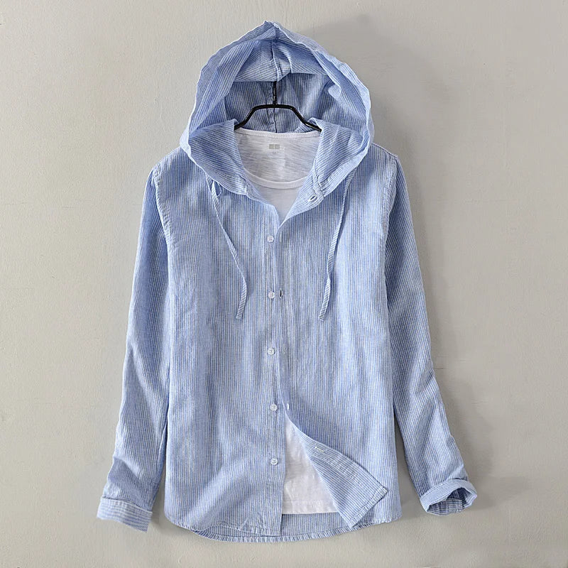 Aero Leinen-Kapuzenpullover – Fayymont