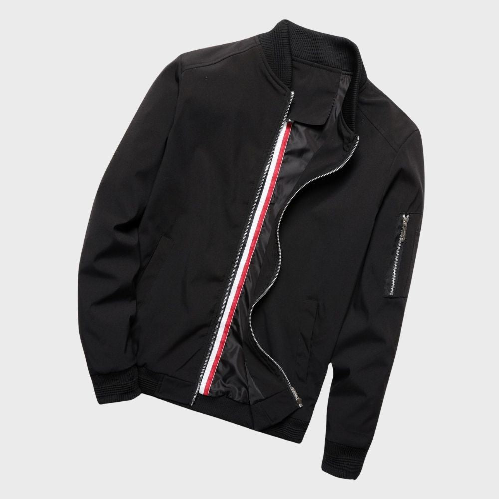 Men's All-Season Bomber Jacket - Lightweight, Breathable, and Stylish for Everyday Wear