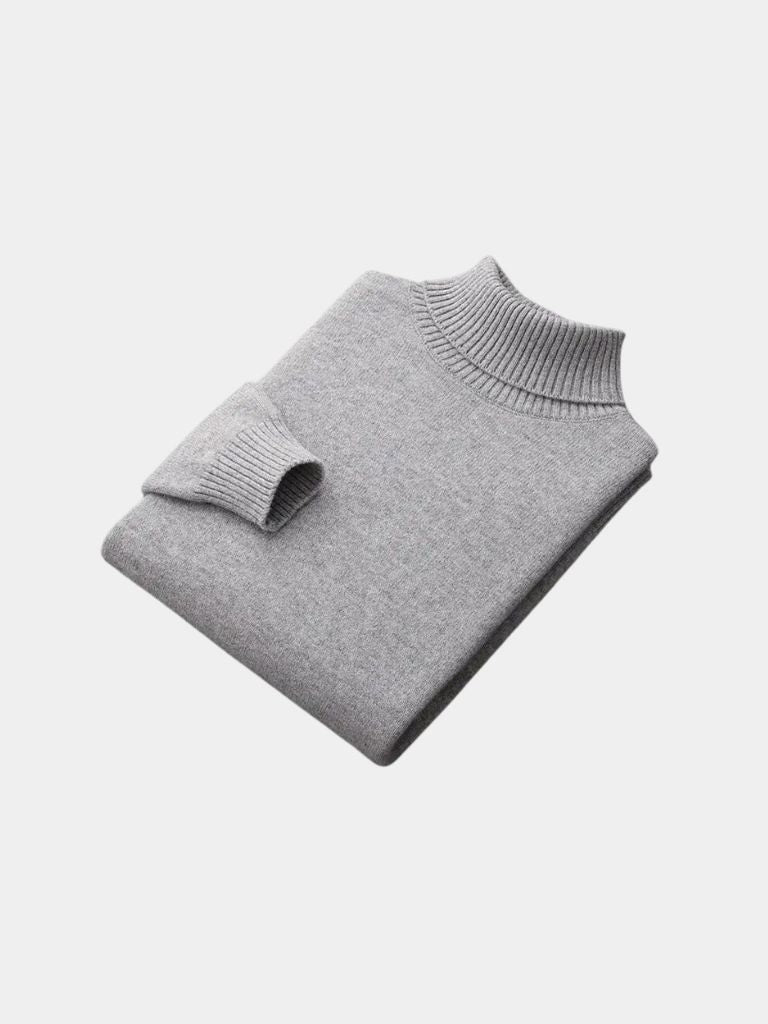 Rollkragenpullover aus 100 % Merinowolle – Fayymont Co – Fayymont