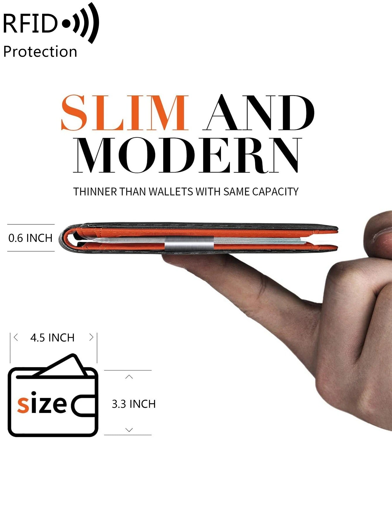 Fayymont Carbon RFID Wallet — Slim. Secure. Uncompromising