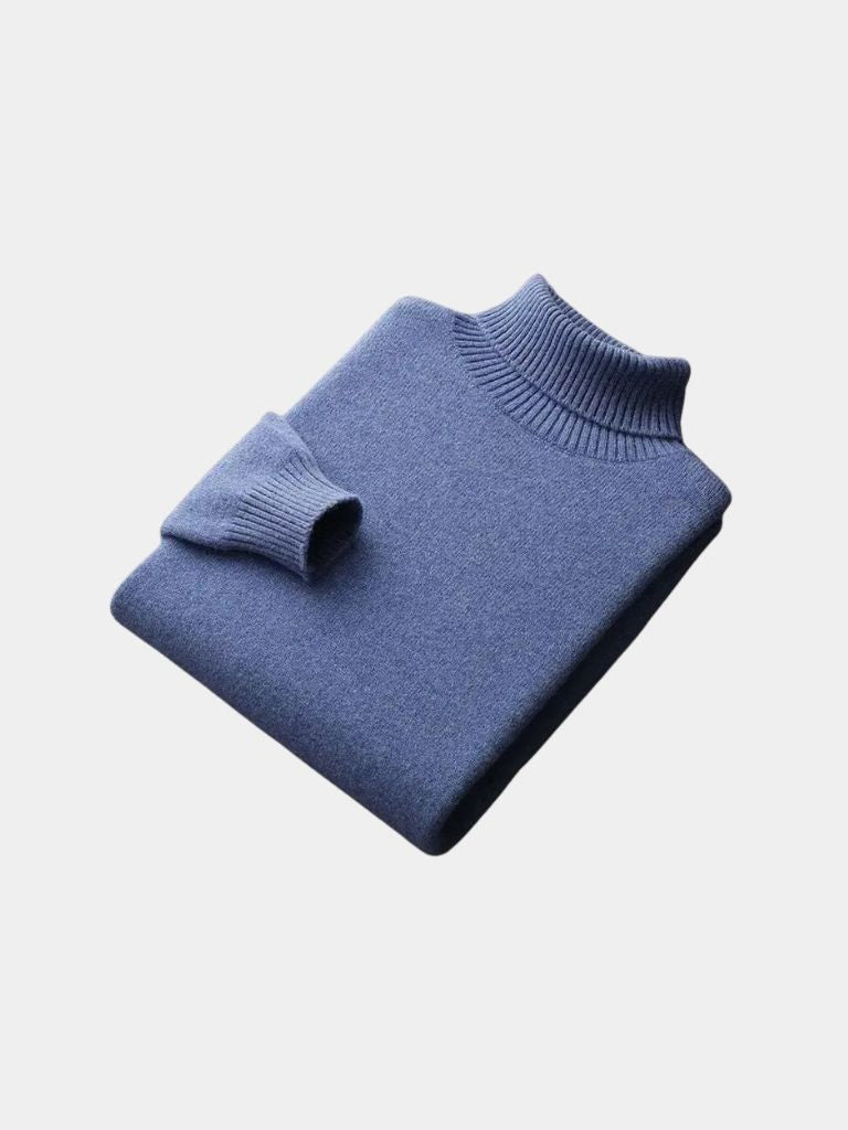 Rollkragenpullover aus 100 % Merinowolle – Fayymont Co – Fayymont