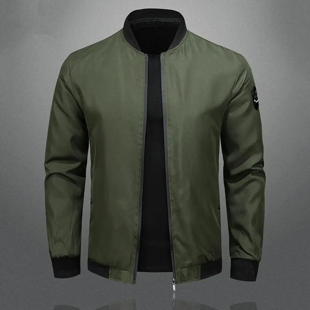 Men’s Bomber Jacket - Versatile Casual Wear