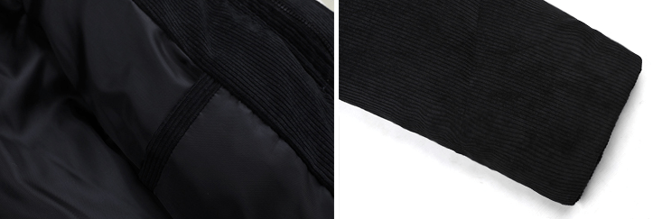 Corduroy Puffer Jacket