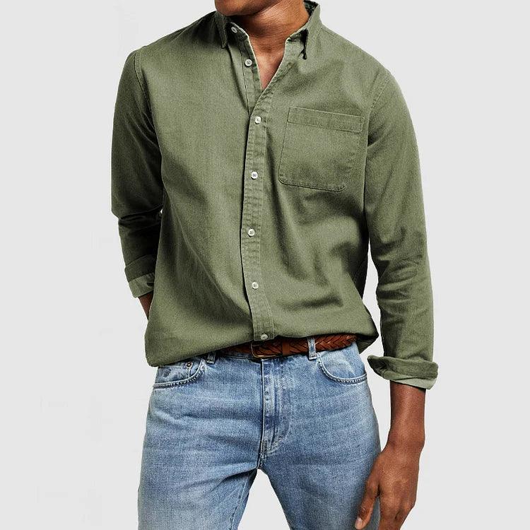 Men's Casual Shirt Cotton