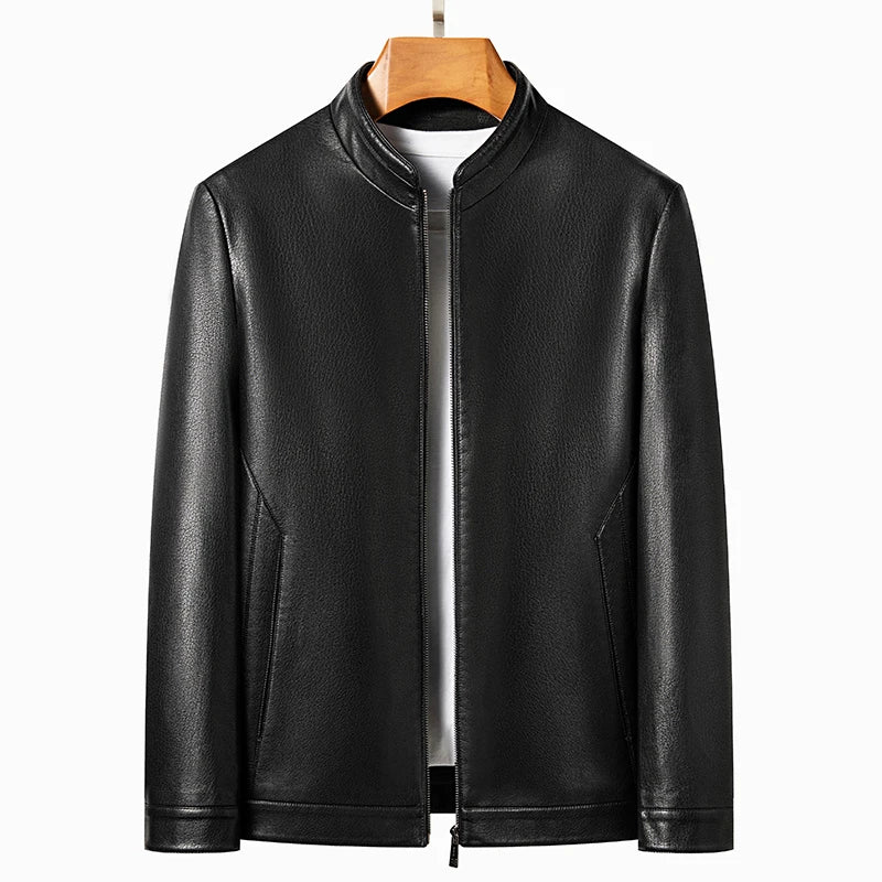 Noir Axis Sheepskin Jacket