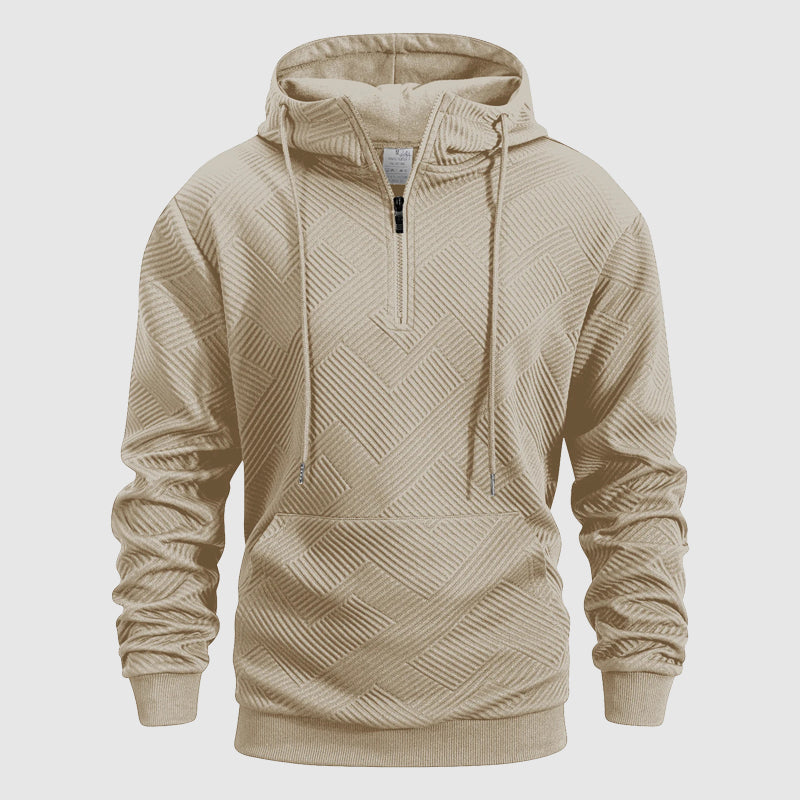 Titan Textured Pattern Hoodie