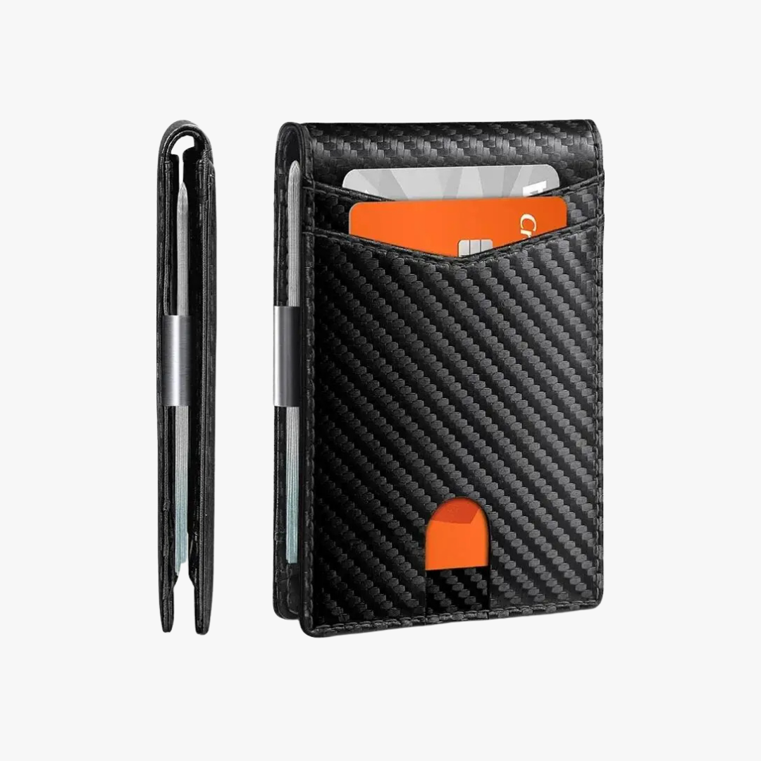 CarbonVault™ Duo Wallet – Savile Edition
