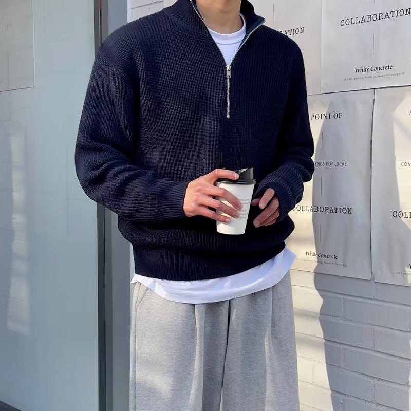 Jeonju Half Zip Sweater