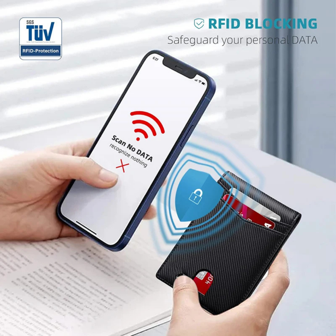 CarbonVault – Ultradünne Geldbörse aus Karbonfaser