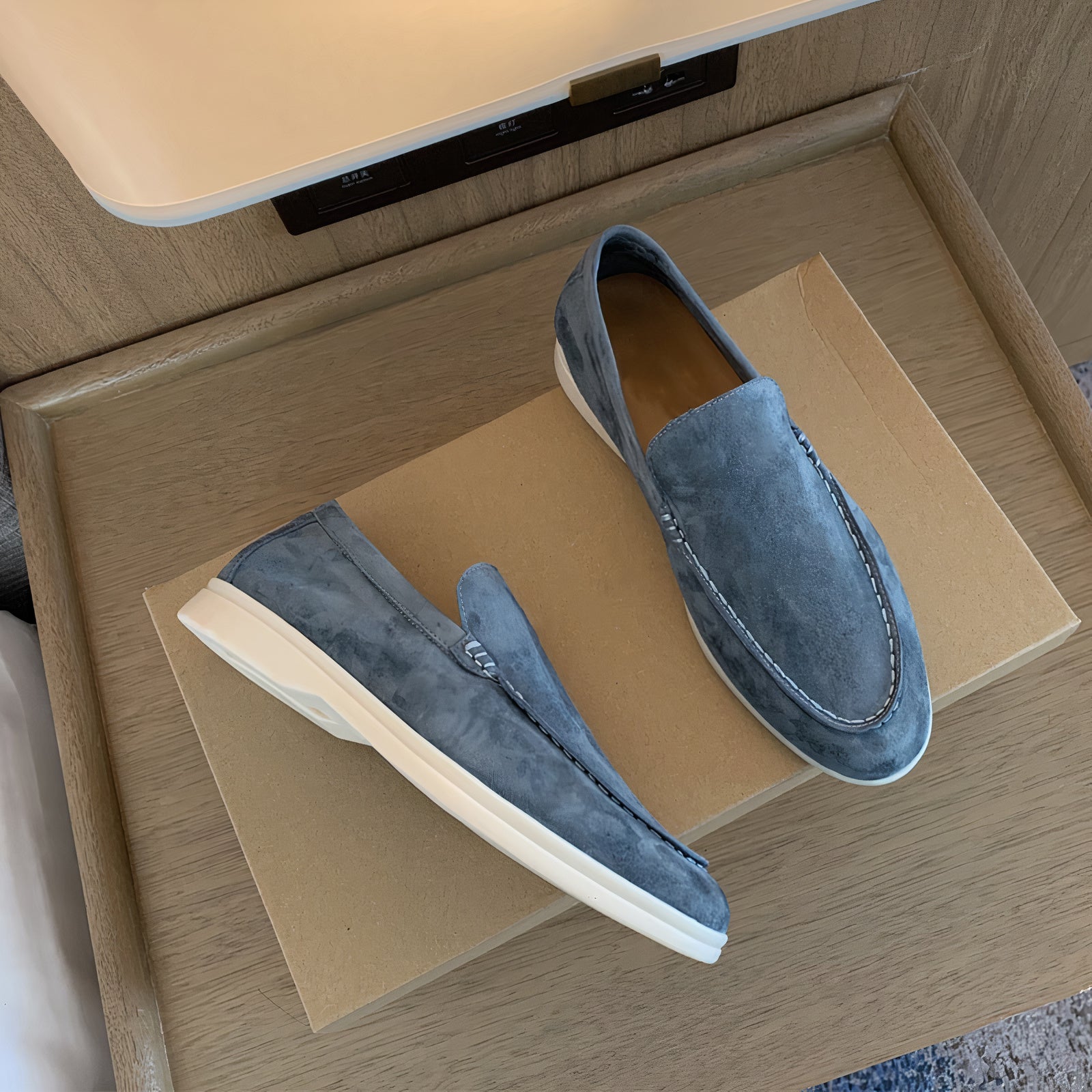 Henley Suede Penny Loafers