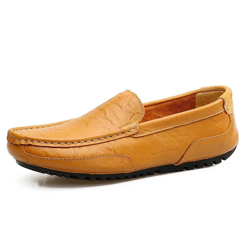 Velario Men's Luxury Leather Moccasins